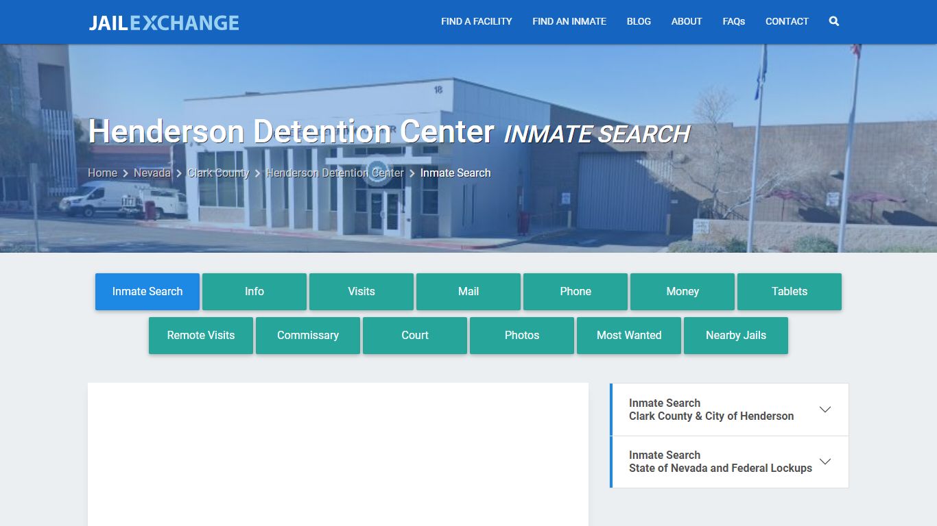 Henderson Detention Center Inmate Search - Jail Exchange